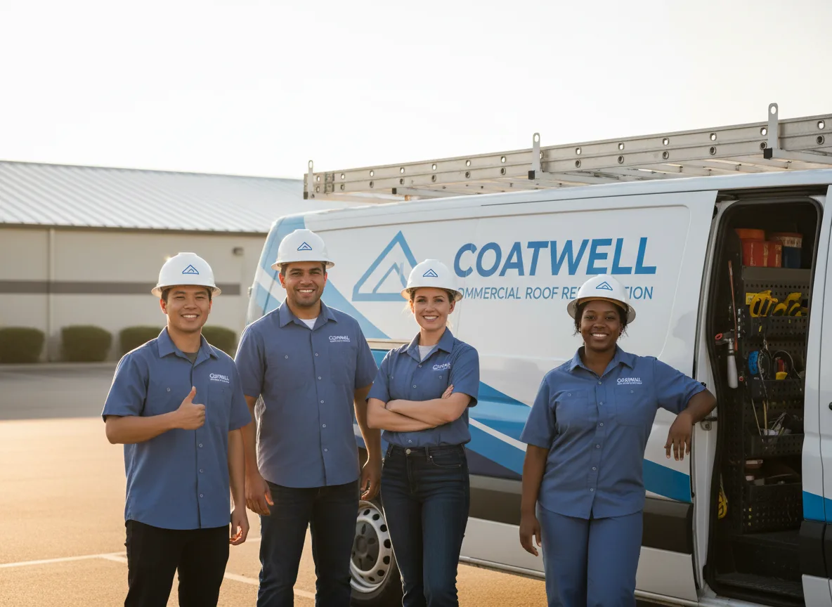 Commercial roof coating company in Hinckley, IL